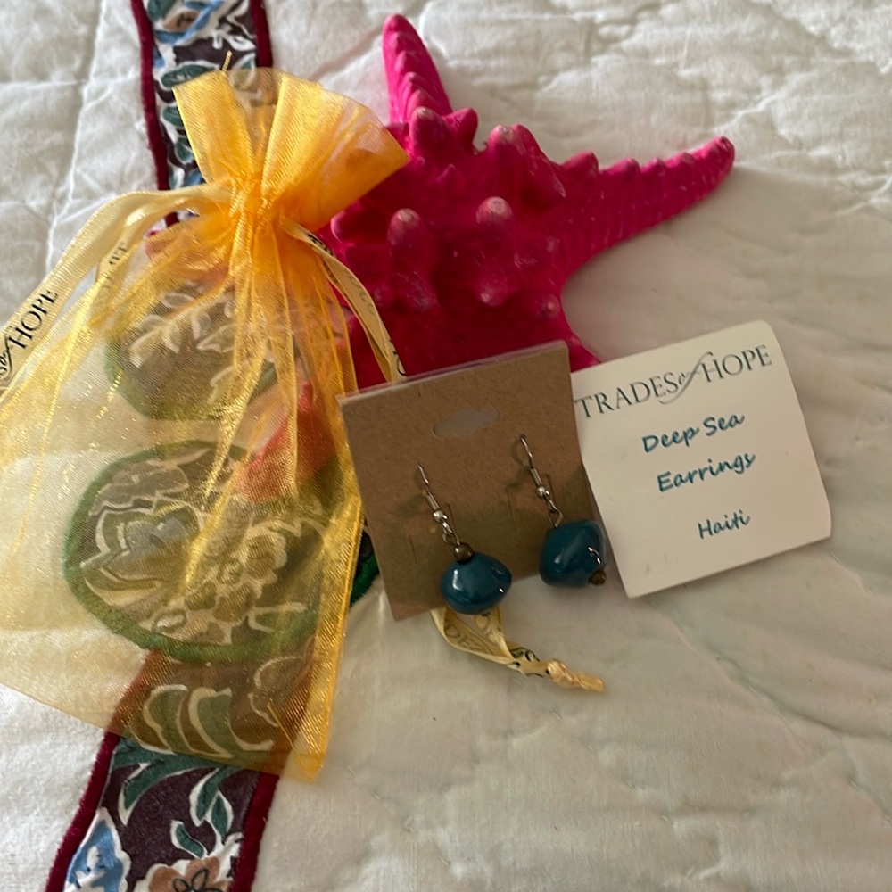 Trades of Hope Deep Sea Earrings